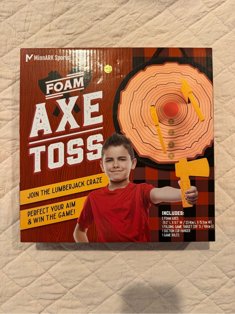 Foam Axe Toss Game - foldable/multiplayer